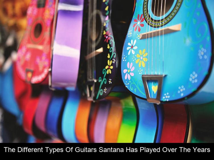 The Different Types of Guitars Santana Has Played Over the Years